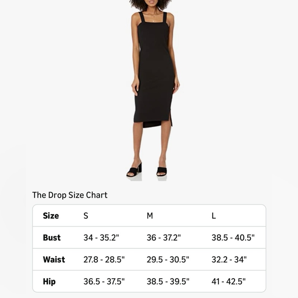The Drop NWT Women's Amelia Midi Tank Dress - Picture 6 of 10